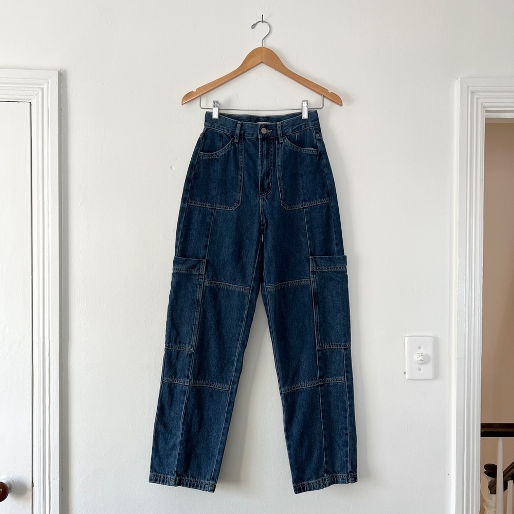 BDG 25 High-Rise Baggy Utility Jeans